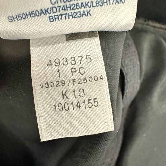 Lands End Womens Plus Size SlenderSuit Tummy Control V-neck Wrap One Piece Swims - Picture 8 of 11